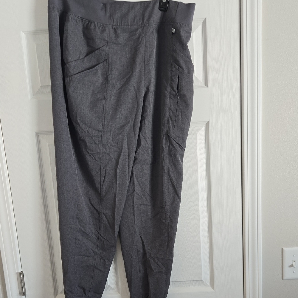 Cuddl Duds Women's Charcoal Cargo Jogger